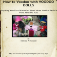 Denise Alvarado – How to Voodoo with Voodoo dolls [1 eBook - PDF]