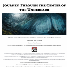 D&D5e - Journey Through the Center of the Underdark 1 (print) D&D5e - Journey Through the Center of the Underdark 1 (print)